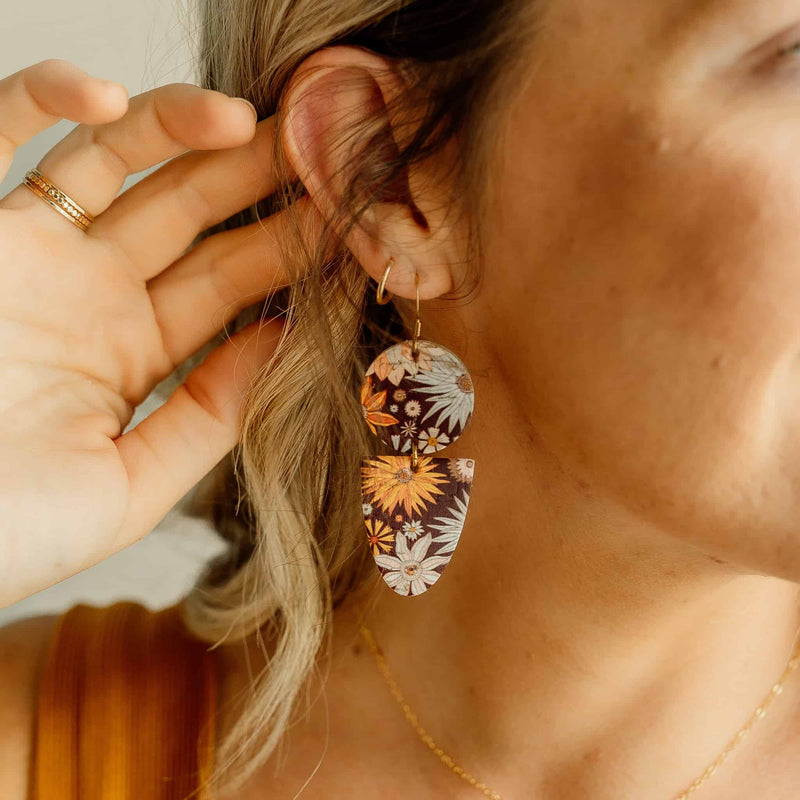 Boho Autumn Drew Earrings