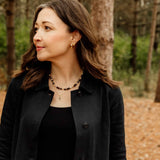 Brown Rowan Necklace