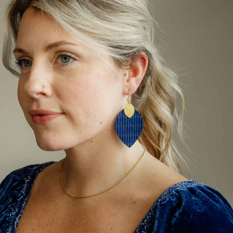Cobalt Cora Earrings