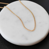 Lily Curb Chain Necklace