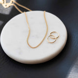 Lily Curb Chain Necklace