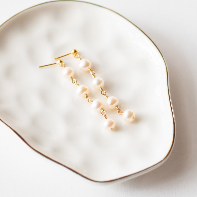 Pearl Dangle Earrings