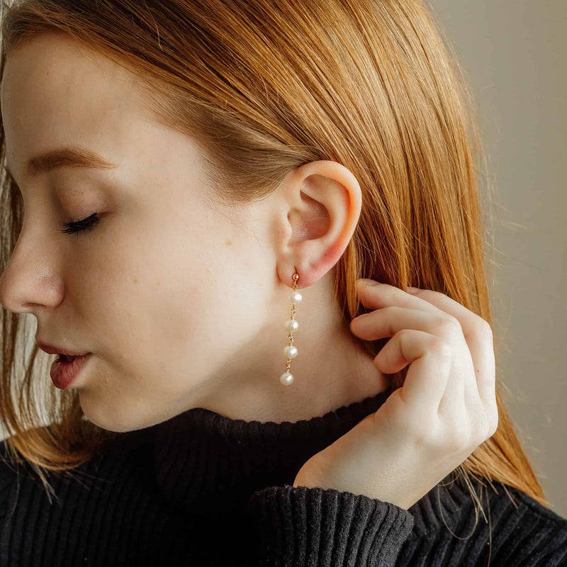 Pearl Dangle Earrings