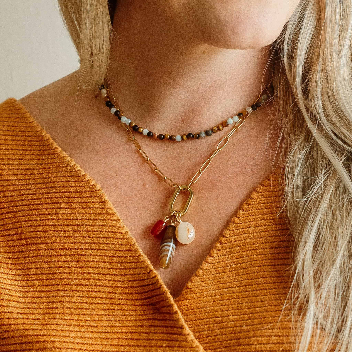Elle Charm Necklace