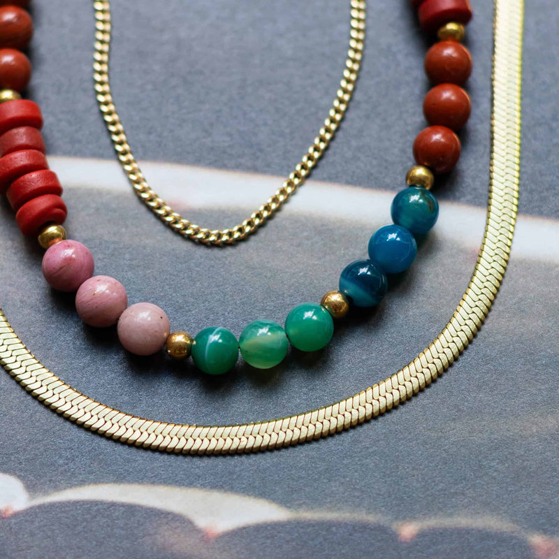 Phoebe Gemstone Necklace