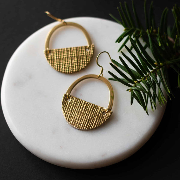 Gold Jo Earrings