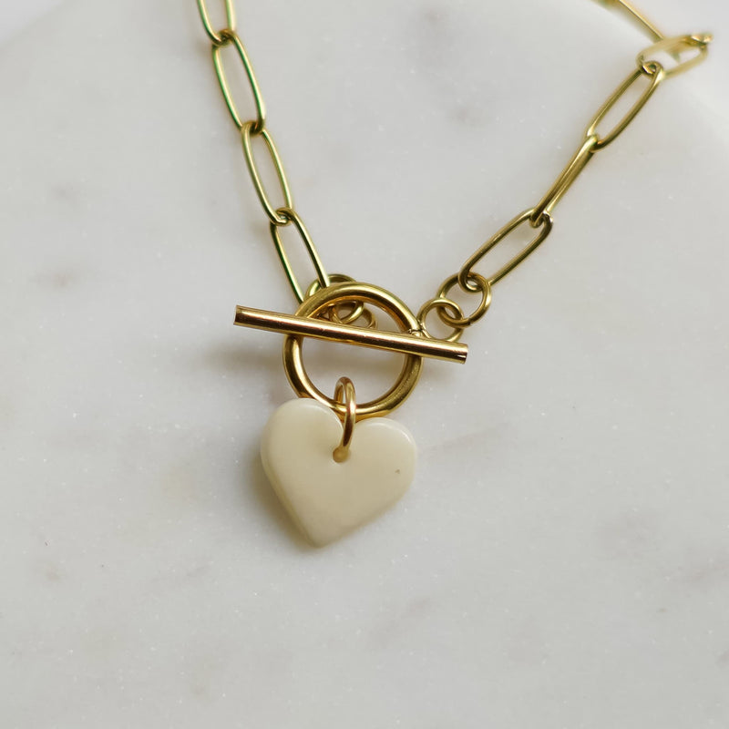 Ivory Sweetheart Necklace