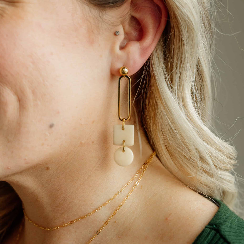 Ivory Frida Earrings