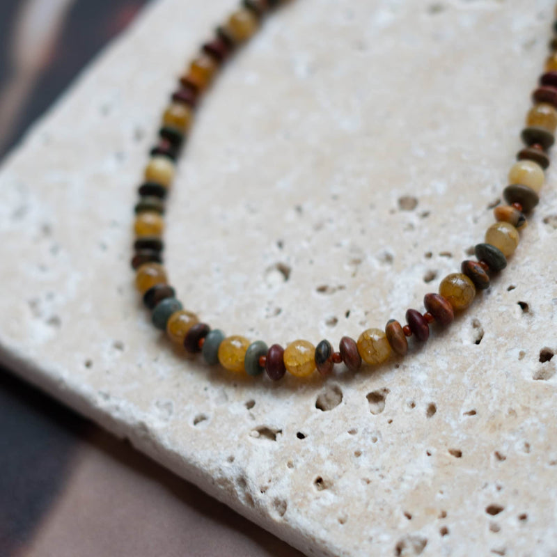 Laurel Beaded Necklace