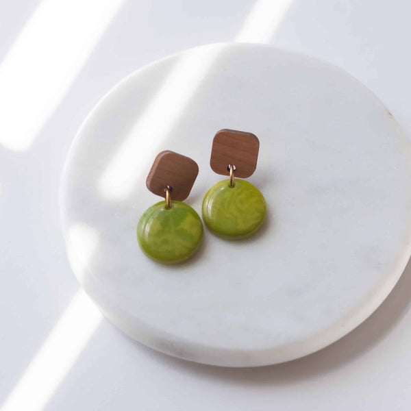 Lime Aspen Earrings