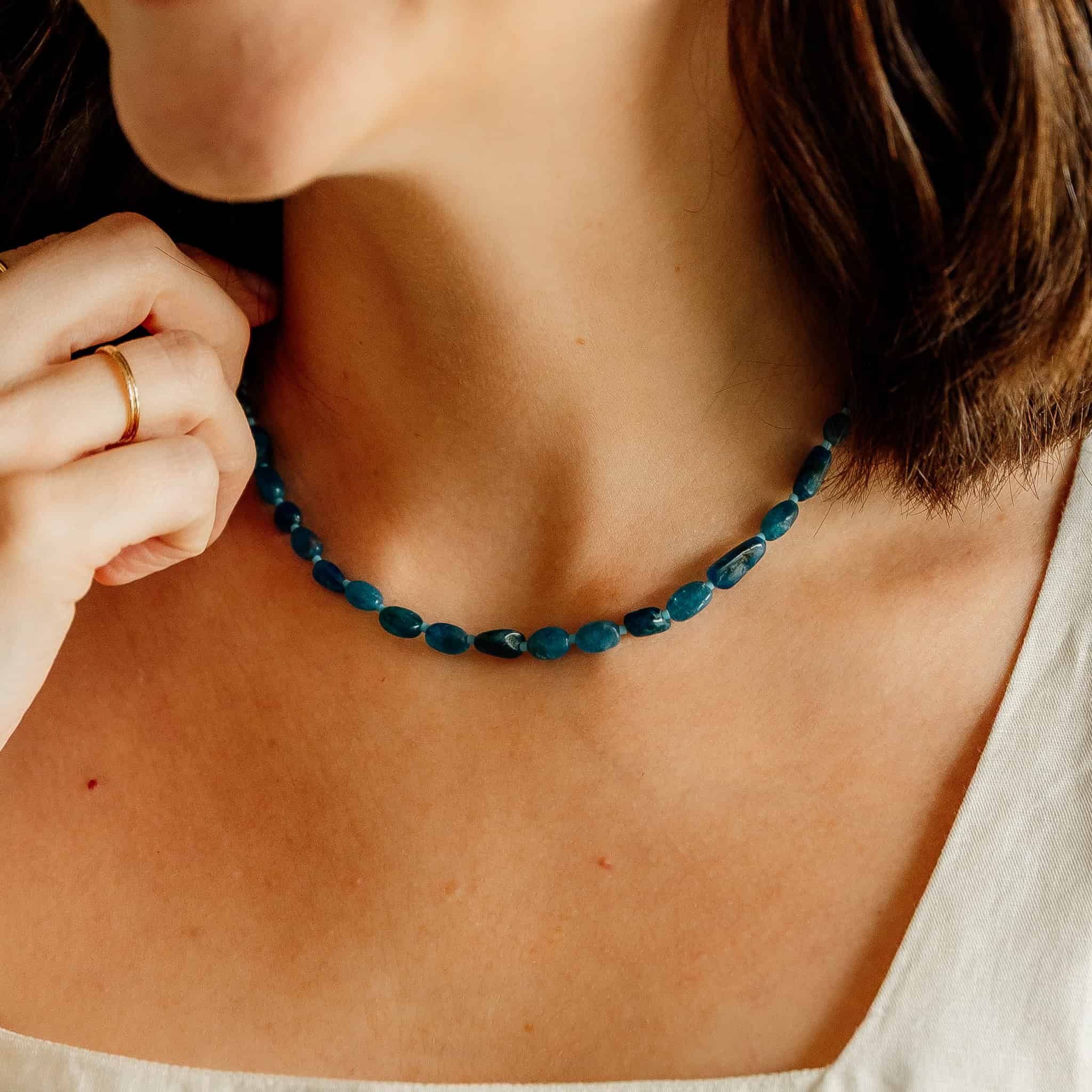 Mediterranean Beaded Necklace