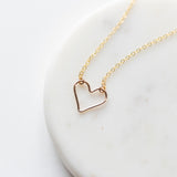 Open Heart Necklace