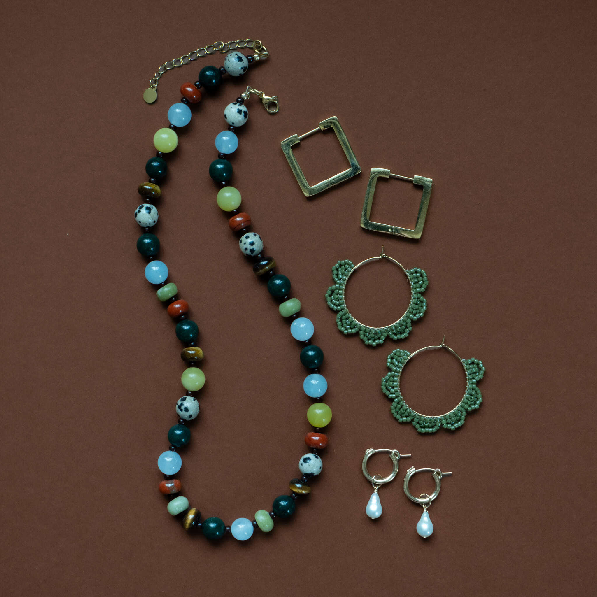 Paloma Beaded Necklace