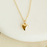 Puff Heart Necklace