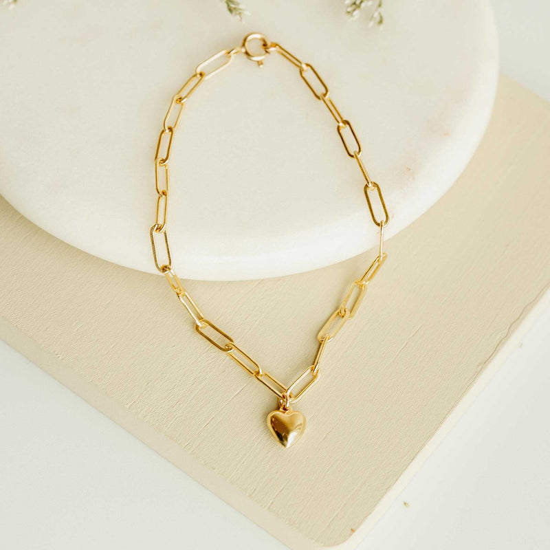 Puff Heart Aria Bracelet