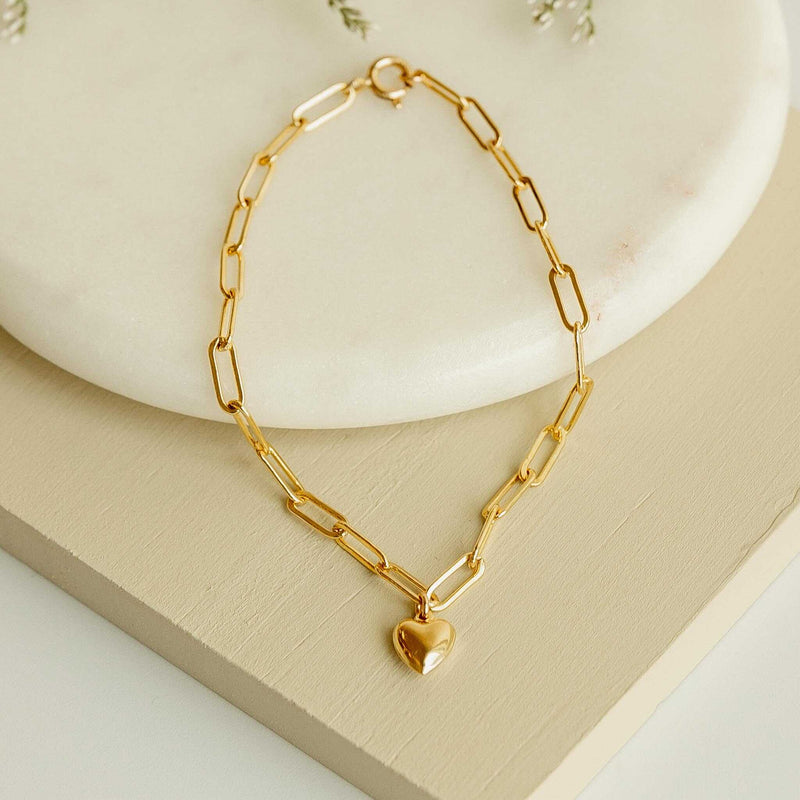 Puff Heart Aria Bracelet