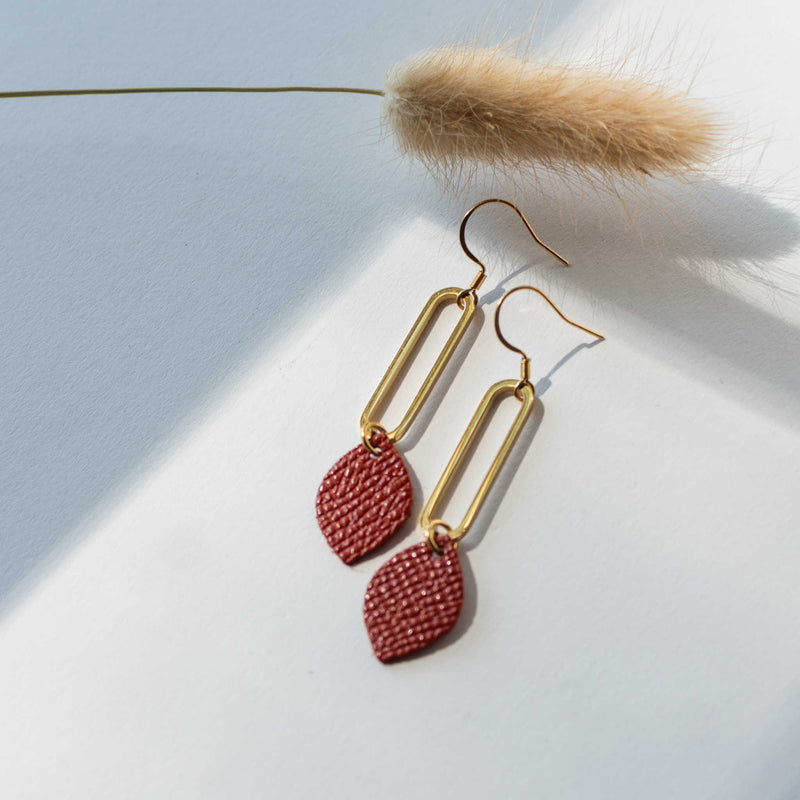 Red Ochre Lyn Earrings