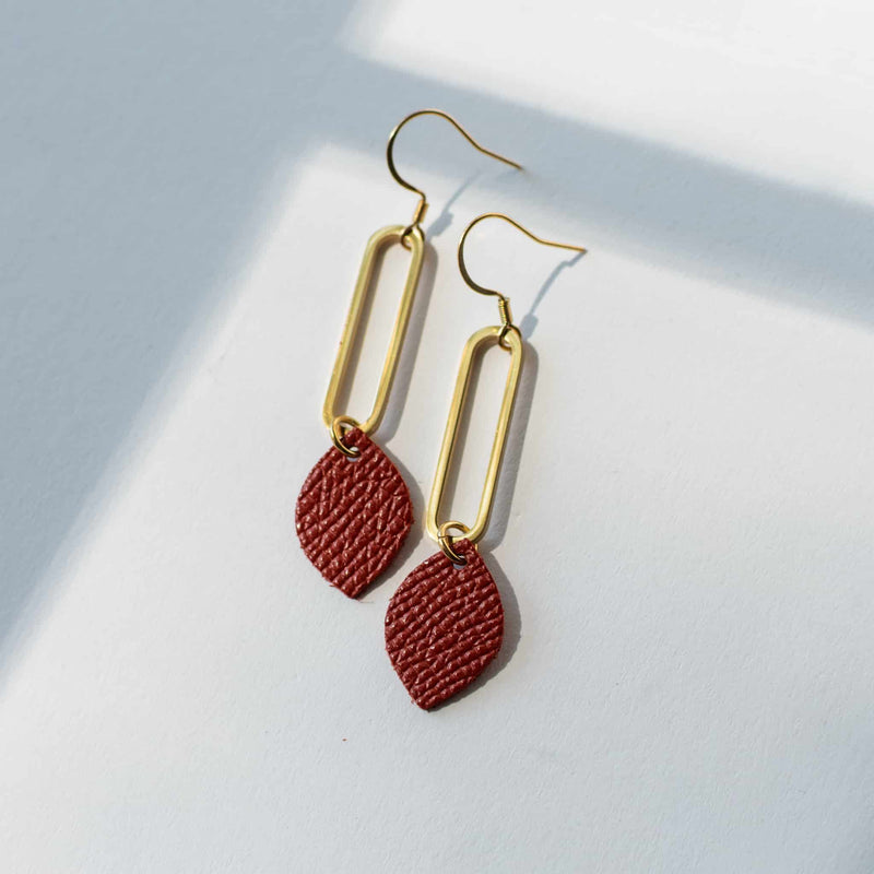 Red Ochre Lyn Earrings