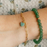 Seafoam Heart Aria Bracelet