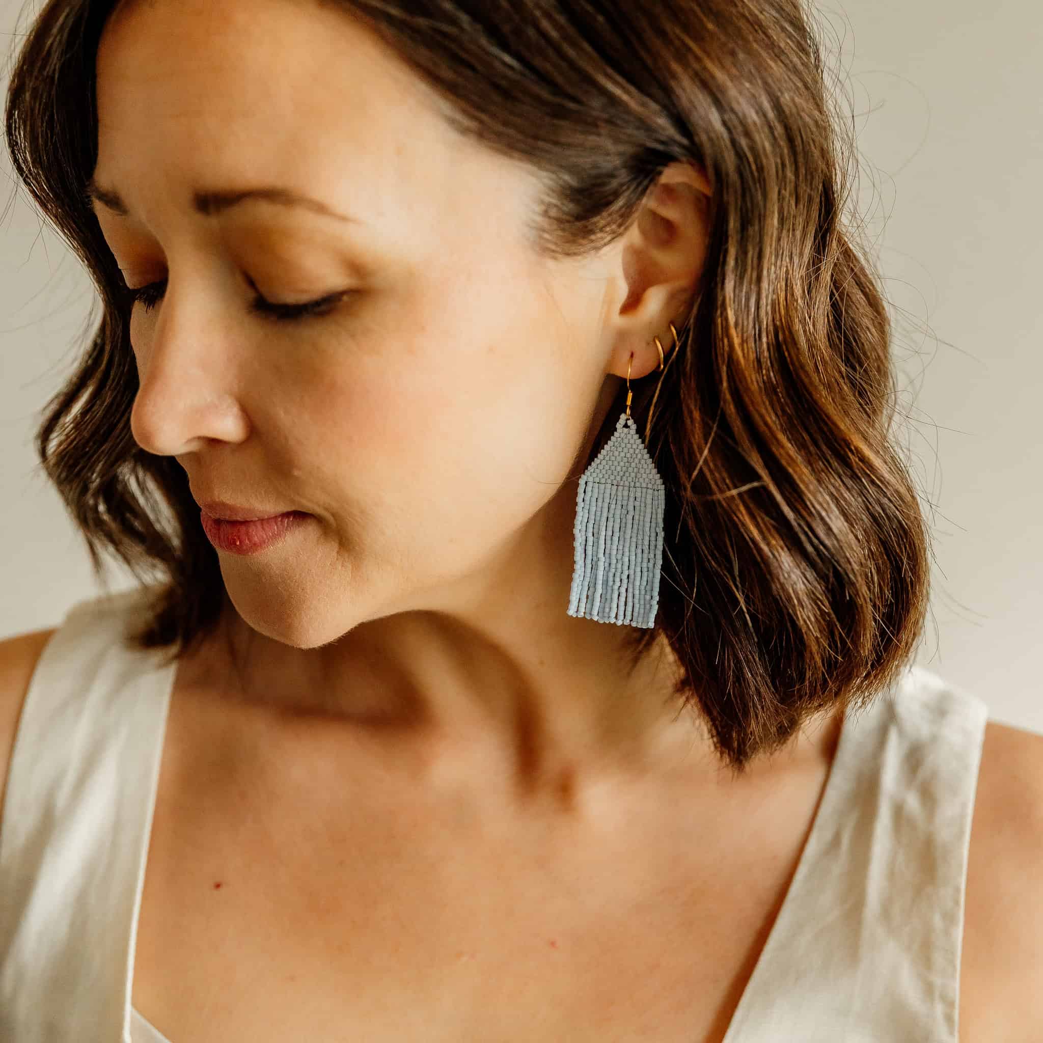 Skye Blue Serena Beaded Earrings