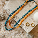 Mediterranean Beaded Necklace