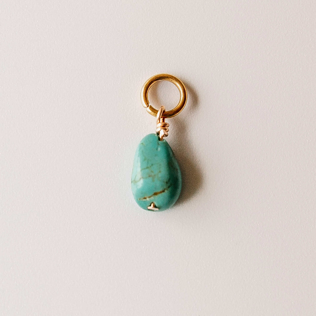 Turquoise Necklace Charm