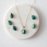 one of a kind turquoise pendant necklace