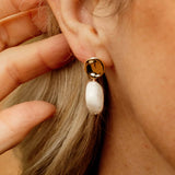 White Ellis Earrings