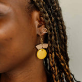 Yellow Willow Earrings