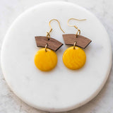 Yellow Willow Earrings