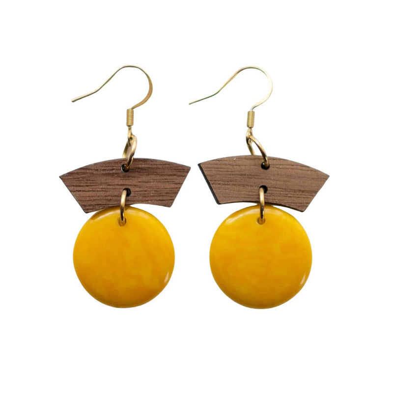 Yellow Willow Earrings