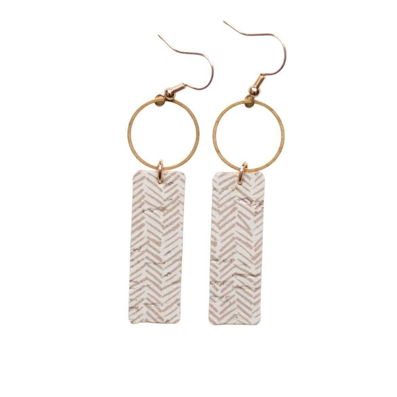 Soft Taupe Mia Earrings