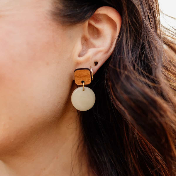 Ivory Aspen Earrings