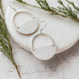 Silver Shimmer Jo Earrings