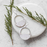 Silver Shimmer Jo Earrings