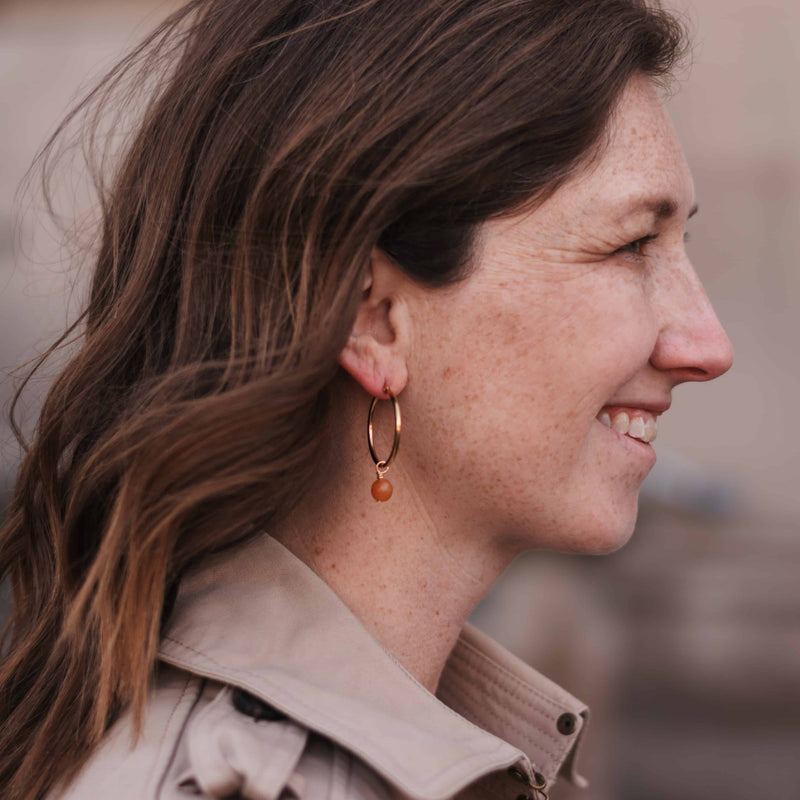 Annie Hoop Earrings