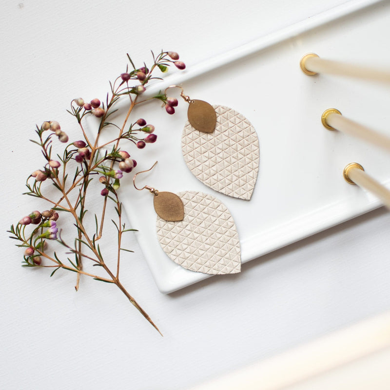 Cotton Cora Earrings