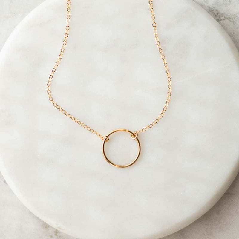 Essie Circle Necklace