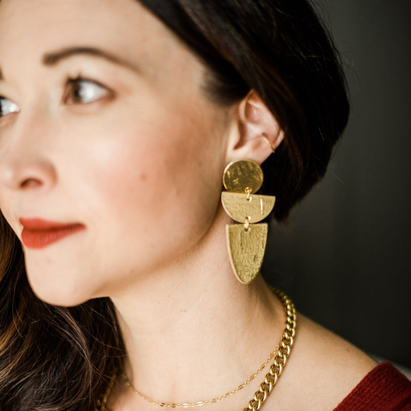 Gold Glory Earrings