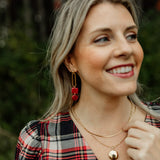 Red Frida Earrings