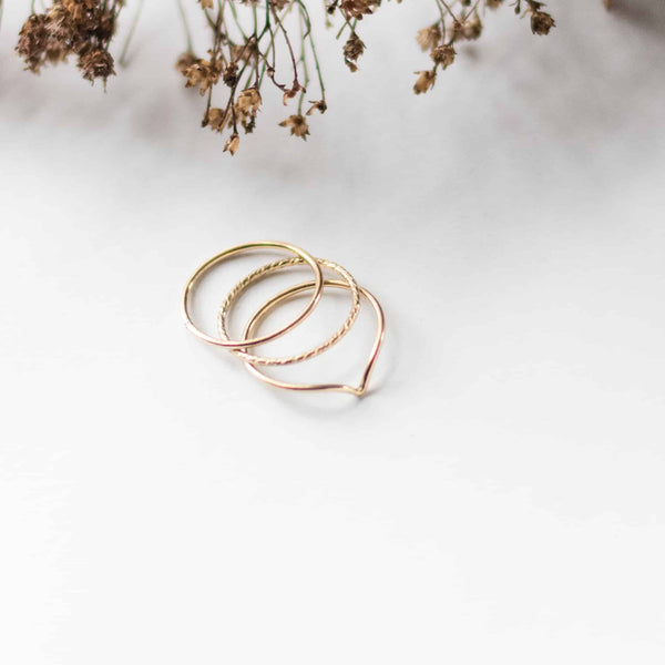 affordable 14k gold rings
