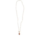 Sunstone Link Charm Necklace
